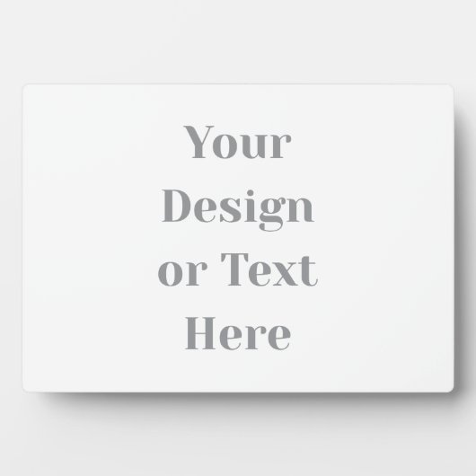 Plaque Photo Customizable Your Design or Text Here Personalized (Devant)