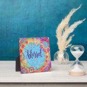 Plaque Photo Cute Blessé Whimsical Fun Inspirivity Easel (Insitu)