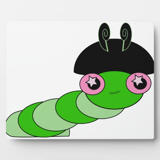 Plaque Photo Cute Caterpillar (Devant)