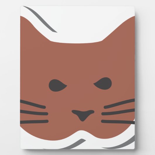 Plaque Photo Cute Chat 2 (Devant)