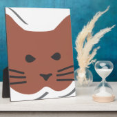 Plaque Photo Cute Chat 2 (Côté)