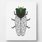 Plaque Photo Cute Cicada (Devant)