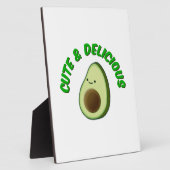Plaque Photo Cute Et Délicieux Avocado (Côté)