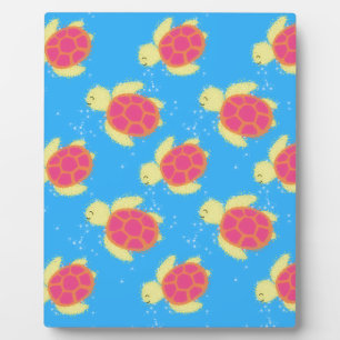 Plaque Photo Cute Motif de tortue de mer
