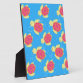 Plaque Photo Cute Motif de tortue de mer (Côté)