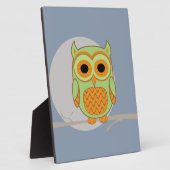 Plaque Photo Cute Owl (Côté)