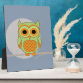 Plaque Photo Cute Owl (Côté)