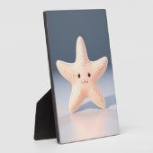 Plaque Photo Cute Pink Starfish (Côté)