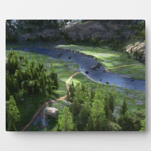 Plaque photo Cwm Solitude (Devant)