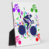 PLAQUE PHOTO CYCLISME (Côté)