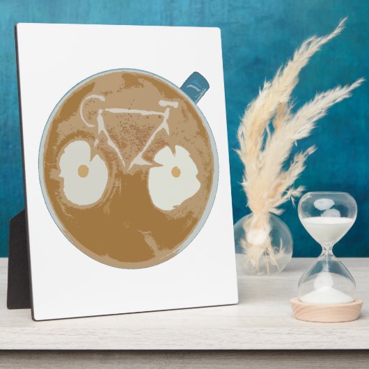 Plaque Photo Cyclisme Art Latte (Côté)
