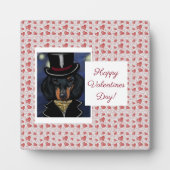 PLAQUE PHOTO DACHSHUND (Devant)