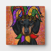 Plaque Photo Dachshund (Devant)