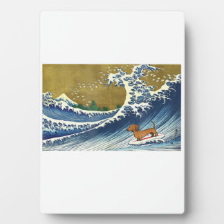 Plaque Photo Dachshund - Wiener Dog