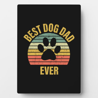Plaque Photo Daddy Don Meilleur Chien Papa Jamais