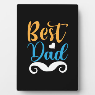 Plaque Photo Daddy Gift Best Papa