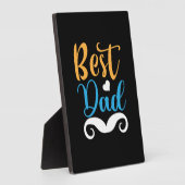 Plaque Photo Daddy Gift Best Papa (Côté)