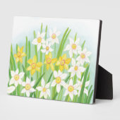 Plaque Photo Daffodiques de printemps (Côté)
