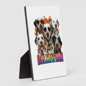 Plaque Photo Dalmatien (Côté)