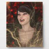 Plaque Photo Dame Vampire (Devant)