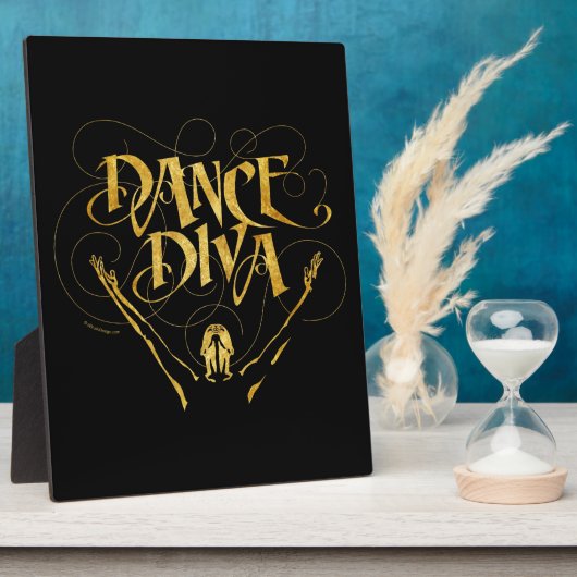 Plaque Photo Dance Diva (Côté)