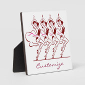 Plaque Photo Dancing Girls Thunder_Cove (Recto)