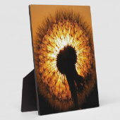 Plaque Photo Dandelion at Sunset (Côté)
