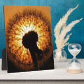 Plaque Photo Dandelion at Sunset (Côté)