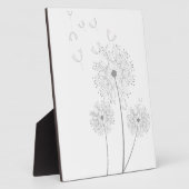Plaque Photo Dandelion pure florale moderne (Côté)