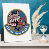 PLAQUE PHOTO DANGER FERMER LIVRAISON VELCRO MORALE PATCH - PLEI (Côté)