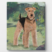 Plaque Photo Dans le jardin (Devant)