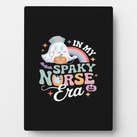 Plaque Photo Dans Mon Époque Éffrayante Infirmière Halloween Tr (Devant)