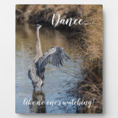 Plaque Photo Danse comme personne ne regarde 8x10 Easel (Devant)