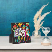 Plaque Photo Danse des fleurs Mah Jongg (Insitu)