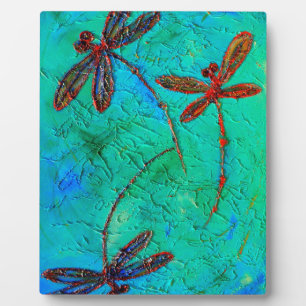 Plaque Photo Danse Dragonfly