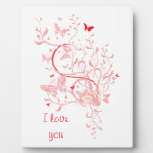 Plaque Photo Danse papillon (Devant)