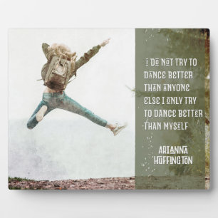 Plaque Photo Danser mieux