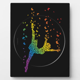 Plaque Photo Danseur papillon