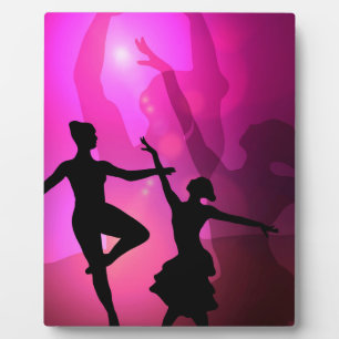 Plaque Photo Danseurs de ballet