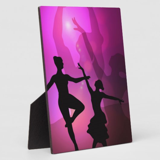 Plaque Photo Danseurs de ballet (Côté)