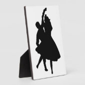 PLAQUE PHOTO DANSEURS DE SILHOUETTE (Côté)
