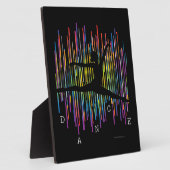 Plaque Photo Danseuse de ligne (v1) (Côté)