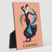 Plaque Photo Danseuse flamenco Thunder_Cove (Côté)