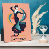 Plaque Photo Danseuse flamenco Thunder_Cove (Côté)