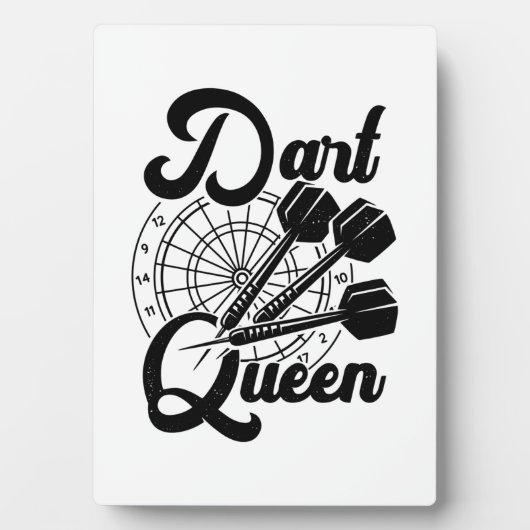 Plaque Photo Dart Queen (Devant)