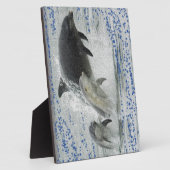 Plaque Photo Dauphins (Côté)