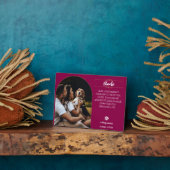 Plaque Photo de Chien - Personnalisé En Souvenir A (Côté)