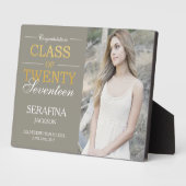 Plaque photo de couleur modifiable de typographie (Côté)