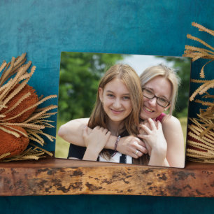 Plaque photo de famille personnalisée 8"x10" avec 