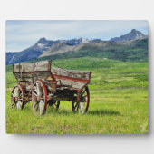Plaque photo de fin du sentier Prairie Wagon (Devant)